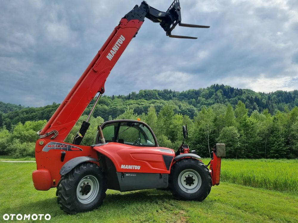Manitou MT1840 Ładowarka Teleskopowa 18metrów jak nowa z salonu 2015r 3180 mtg z Norwegii Widły i Łyżka PERKINS - 13