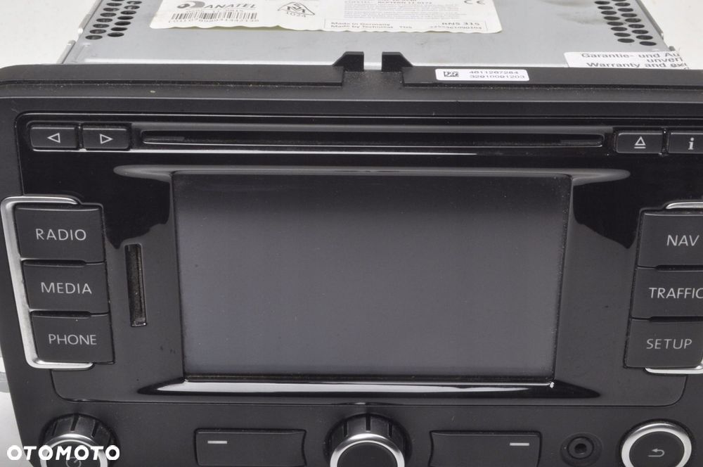VOLKSWAGEN SCIROCCO III RADIO NAWIGACJA 3C8035279B - 3