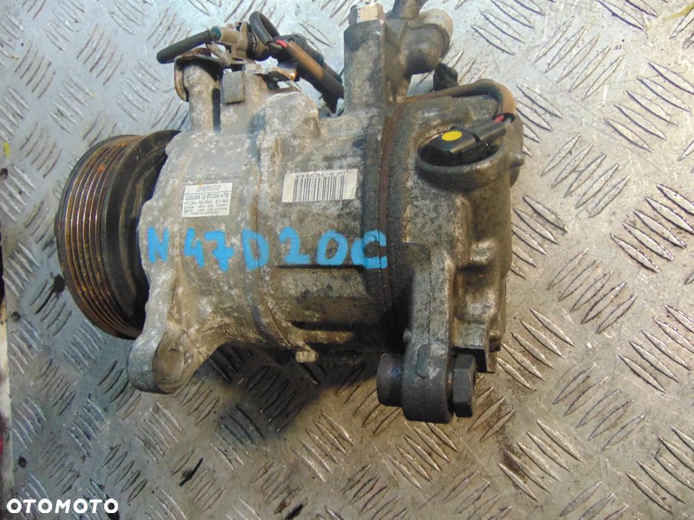 Sprężarka klimatyzacji BMW e90 e87 e60 n47D20C cena sztuka - 4