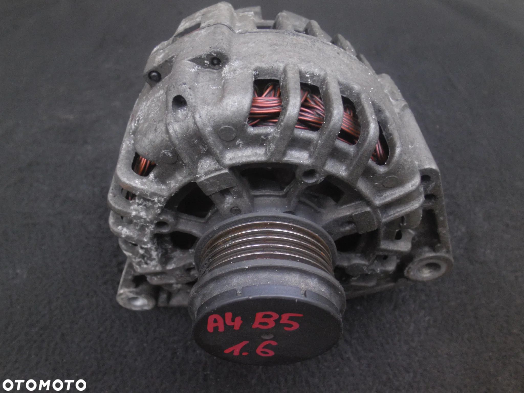 AUDI A4 B5 1.6 ALTERNATOR 06B903016E 2542232A 14V 120A VALEO ORYGINAŁ - 1