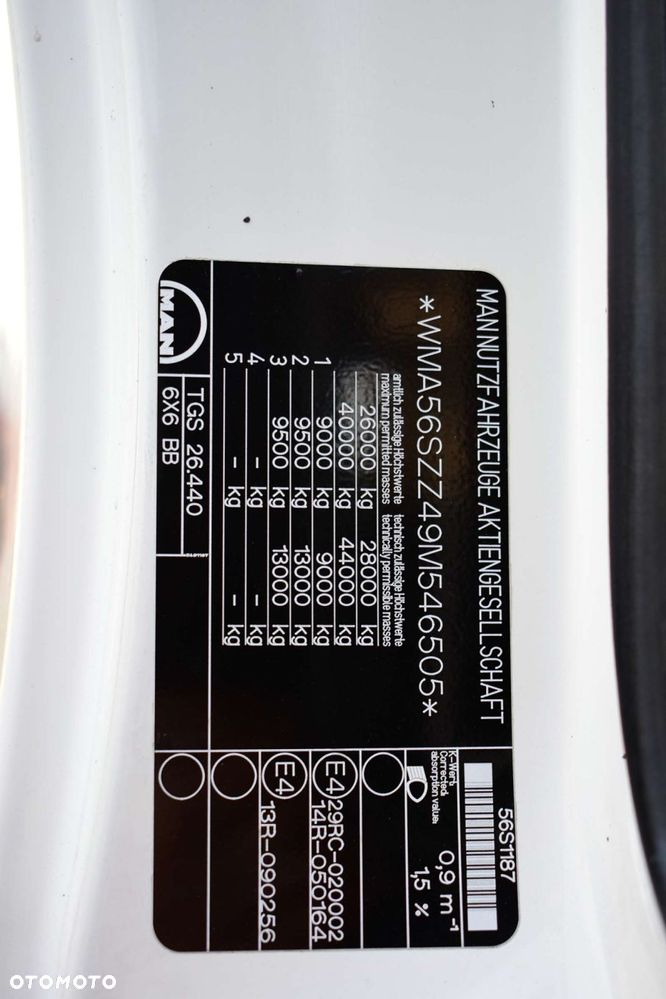 MAN TGS 26.440 6x6 PALFINGER PK 36002 HDS Żuraw Kosz Wywrotka - 29