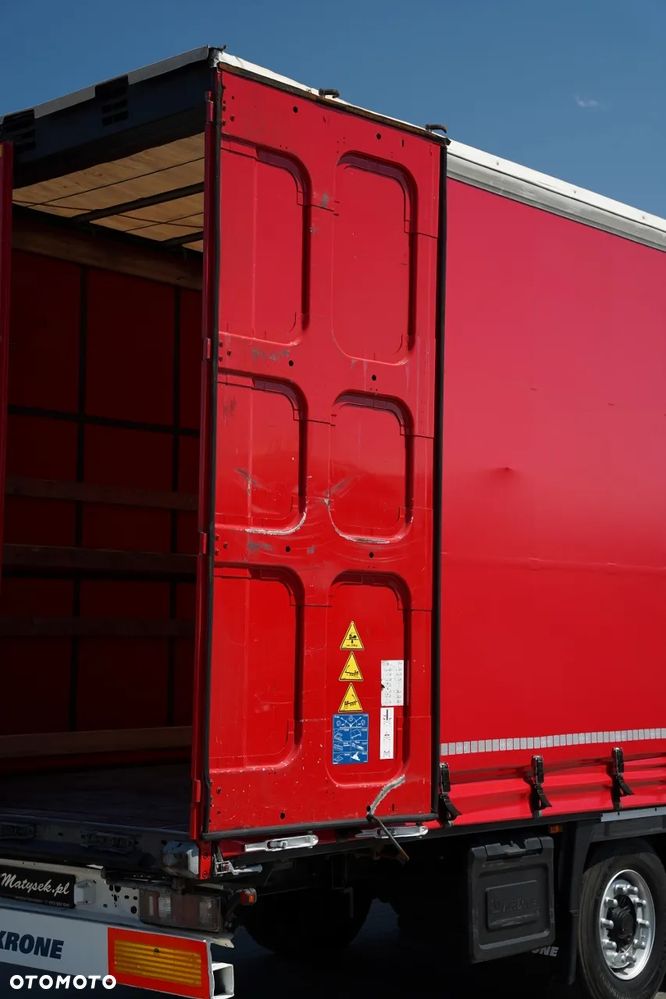 DAF XF 480 / ZESTAW / MEGA / SSC / + KRONE / FIRANKA / MEGA / OŚ PODNOSZONA / DACH PODNOSZONY / - 19