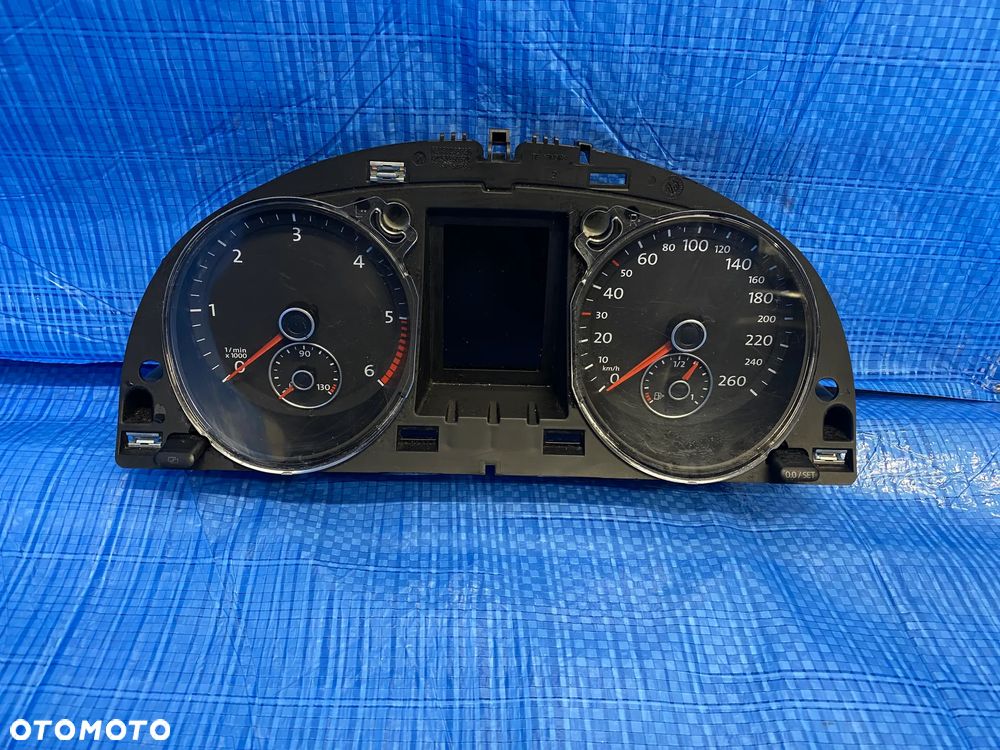 LICZNIK LICZNIKI ZEGARY PRĘDKOŚCIOMIERZ VW PASSAT B7 1.6TDI MANUAL 3C9953501BN EUROPA ORYGINAŁ - 1