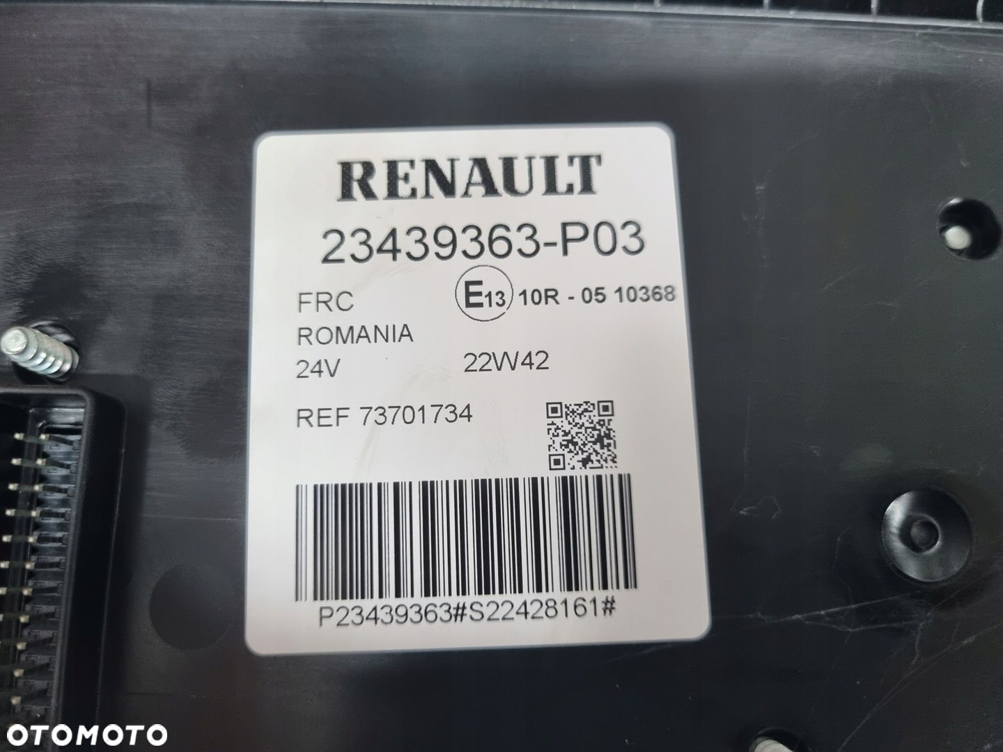 PŁYTA BEZPIECZNIKÓW SKRZYNKA RENAULT GAMA T RANGE 23439363 P03 - 4