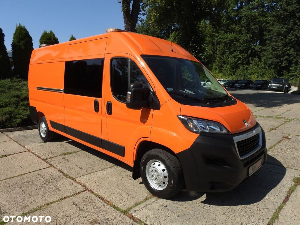 Peugeot BOXER FURGON BRYGADÓWKA  7 MIEJSC KLIMATYZACJA  120KM - 5