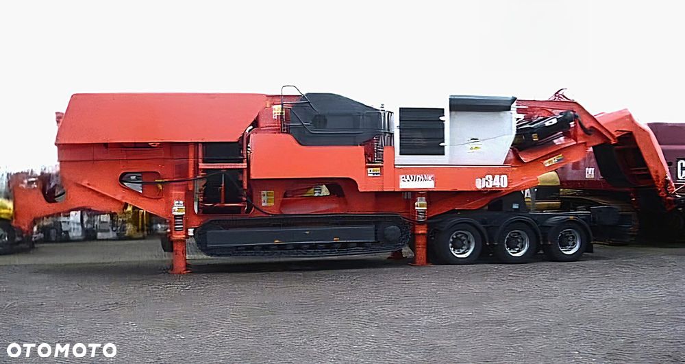 Sandvik QJ340/QJ341 WÓZEK DOLLY DO TRANSPORTU , EXTEC C12 , C12+,PEGSON / FINLAY / Maximus POWERSCREEN / MCCLOSKEY / METSO / KLEEMANN - 2