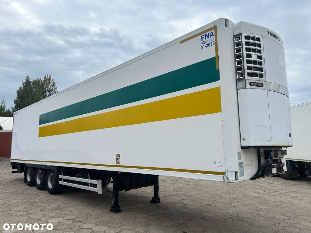 Schmitz Cargobull LAMBERET THERMO KING SL / GRUBA ŚCIANA 7 CM / OŚ PODNOSZONA / SPRAWNA CHŁODZI i GRZEJE BEZ PROBLEMU / HAMULCE TARCZOWE / 2007 ROK !! - 1