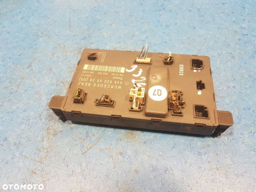 MERCEDES-BENZ VIANO W639 STEROWNIK DRZWI LP 6398200026 - 5