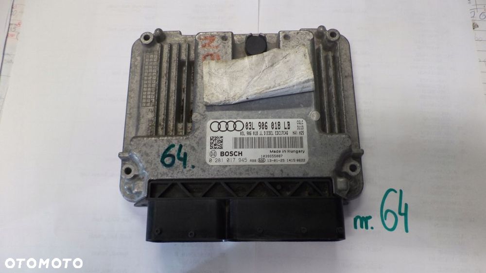 Sterownik komputer silnika  AUDI 03L906018LB - 1