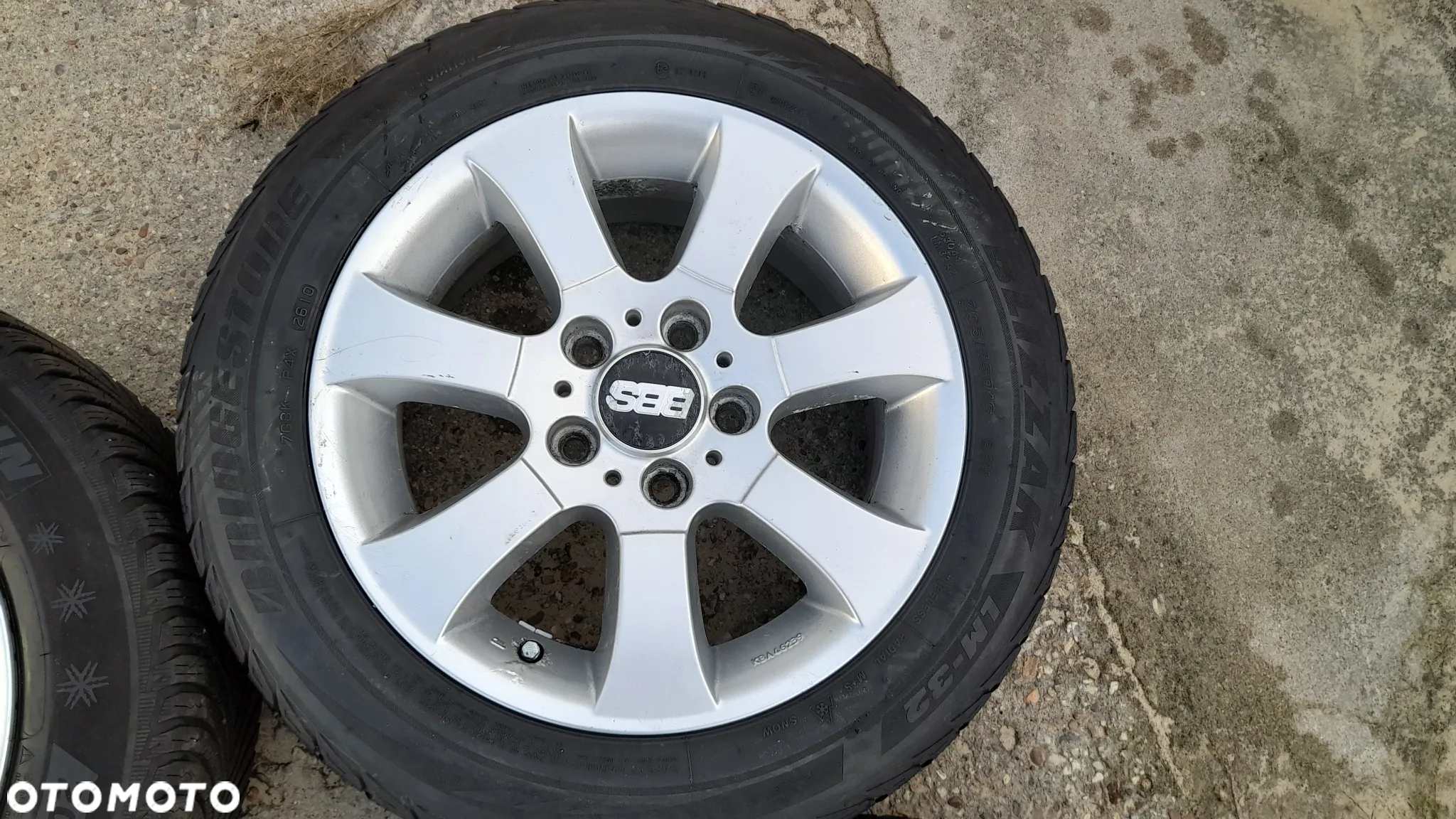 felgi bbs 7 16 et34 5x120 michelin 205 55 16 - 5