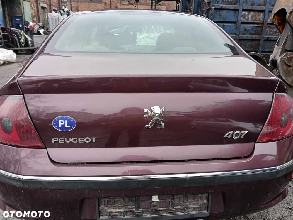 Peugeot 407 Sedan Klapa bagażnika kod lakieru KKCD - 1