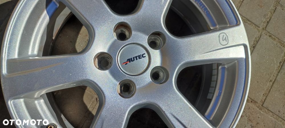 Felgi Alumniowe 5X108 6,5jX16 Cali et50 AUTEC FORD FOCUS KOMPLET 4 SZTUKI - 6