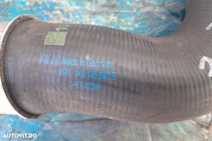 Furtun intercooler 1K0145832E 1K0145832E Volkswagen VW Touran 1 [2003 - 3