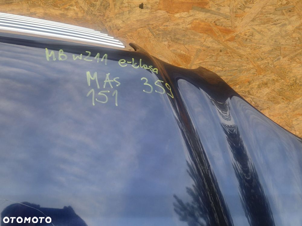 MERCEDES E-KLASA W211 KOD LAK 359  MASKA POKRYWA SILNIKA - 2