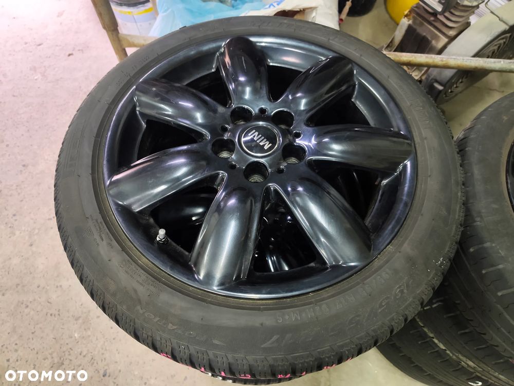 5x112 Felgi Aluminiowe Alufelgi Oryginalne 17 Koła Zimowe Zima MINI ONE COOPER E IV 4 CLUBMAN II 2  BMW SERIA 1 F40 2 Active Tourer AT F45 GC Gran Coupe F44 Gran Tourer GT F46 AUDI SEAT SKODA VW 6,5mm Legnica ALU-RAD 195/55