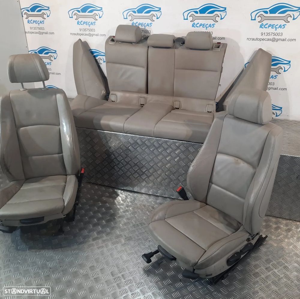 .BANCO BANCOS PELE TECIDO SERIE 1 E87 PACK M AIRBAG ORIGINAIS - 6