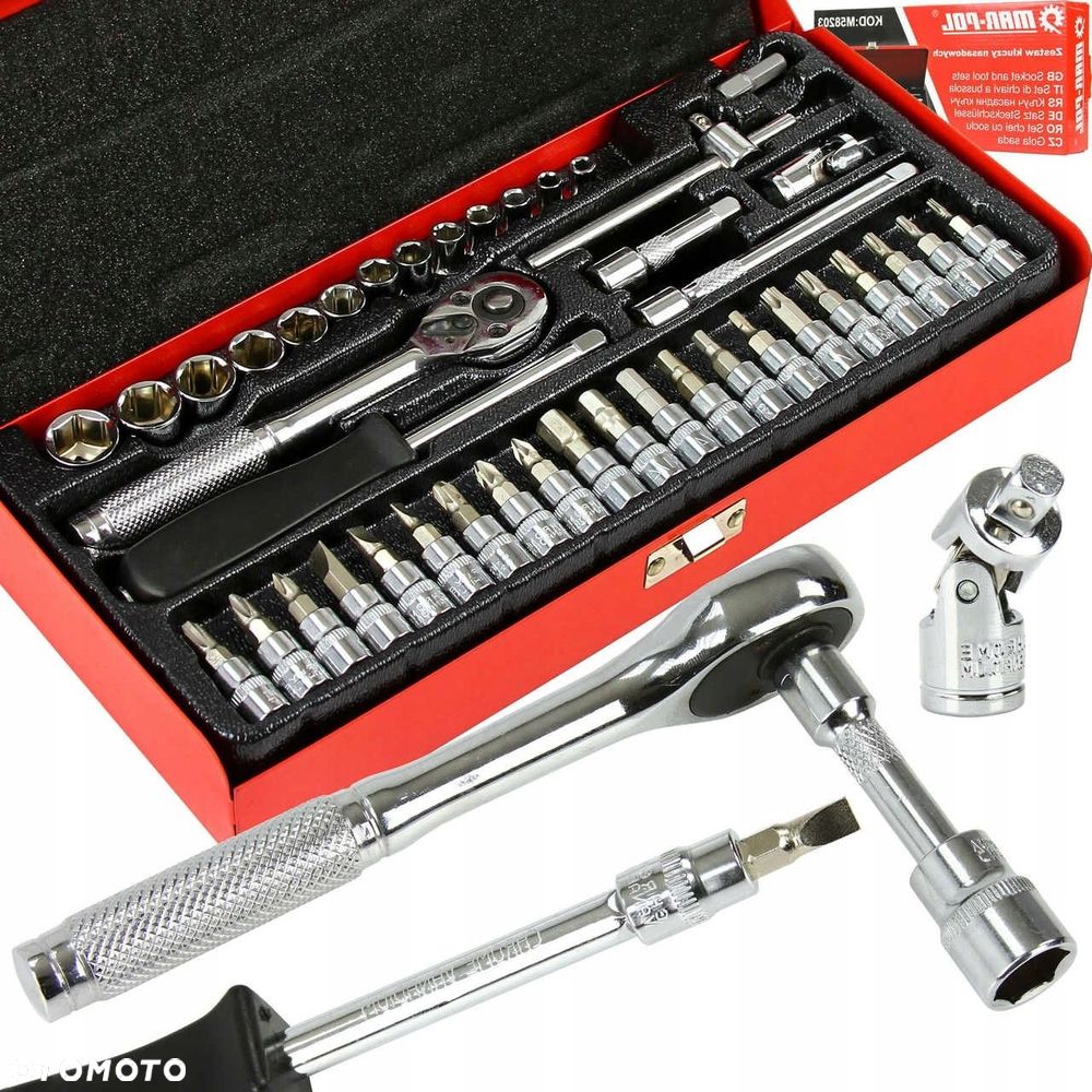 KLUCZE NASADOWE TORX IMBUSY PH PZ 1/4 4-14mm - 1