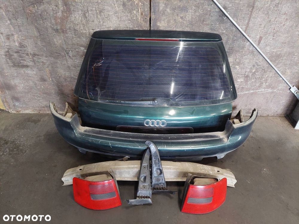 KOMPLETNY TYŁ AUDI A6 C5 LZ6H KLAPA ZDERZAK LAMPY - 1