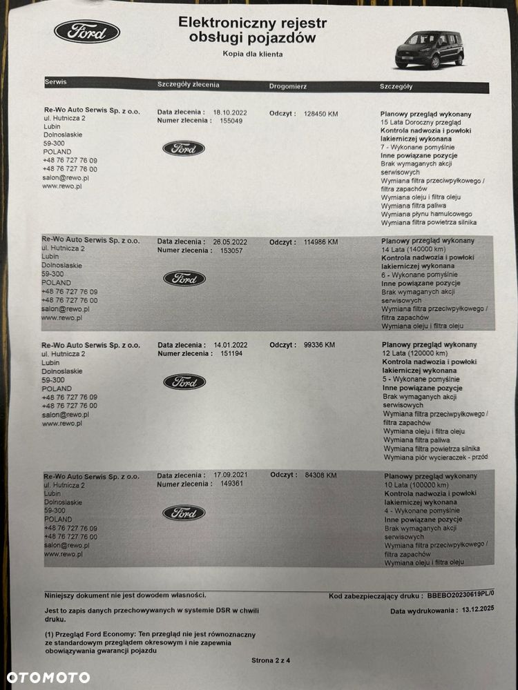 Ford Transit Connect Kombi 230 L2 Trend PowerShift - 20