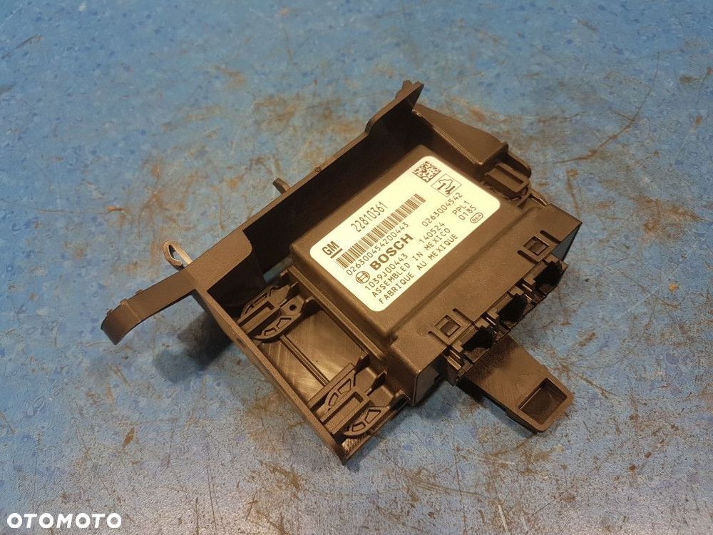 OPEL ASTRA J LIFT MODUŁ STEROWNIK PARKOWANIA PDC 22810361 - 3