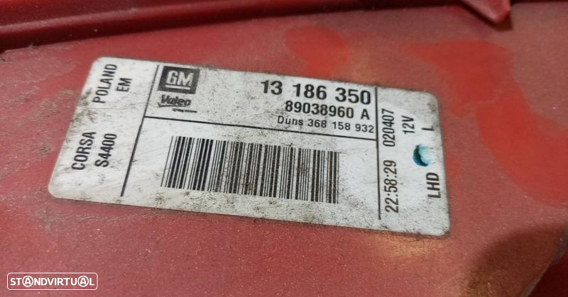 Farolim esquerdo OPEL Corsa D - 2