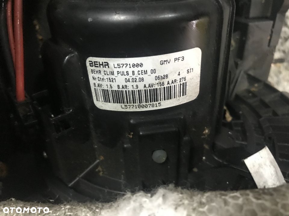 WENTYLATOR CITROEN C5 PEUGEOT 407 L5771000 - 3