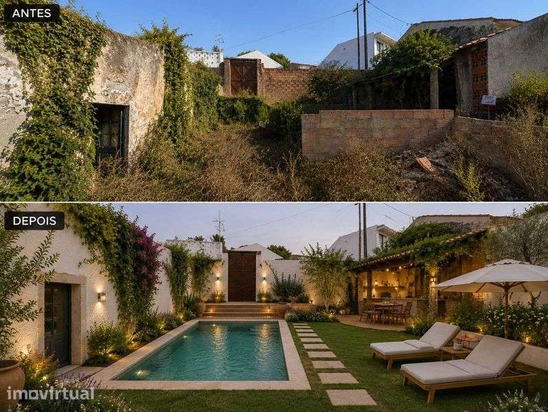Moradia T2 com Excelente Quintal e Anexos para Renovar – Maçussa - Grande imagem: 5/9