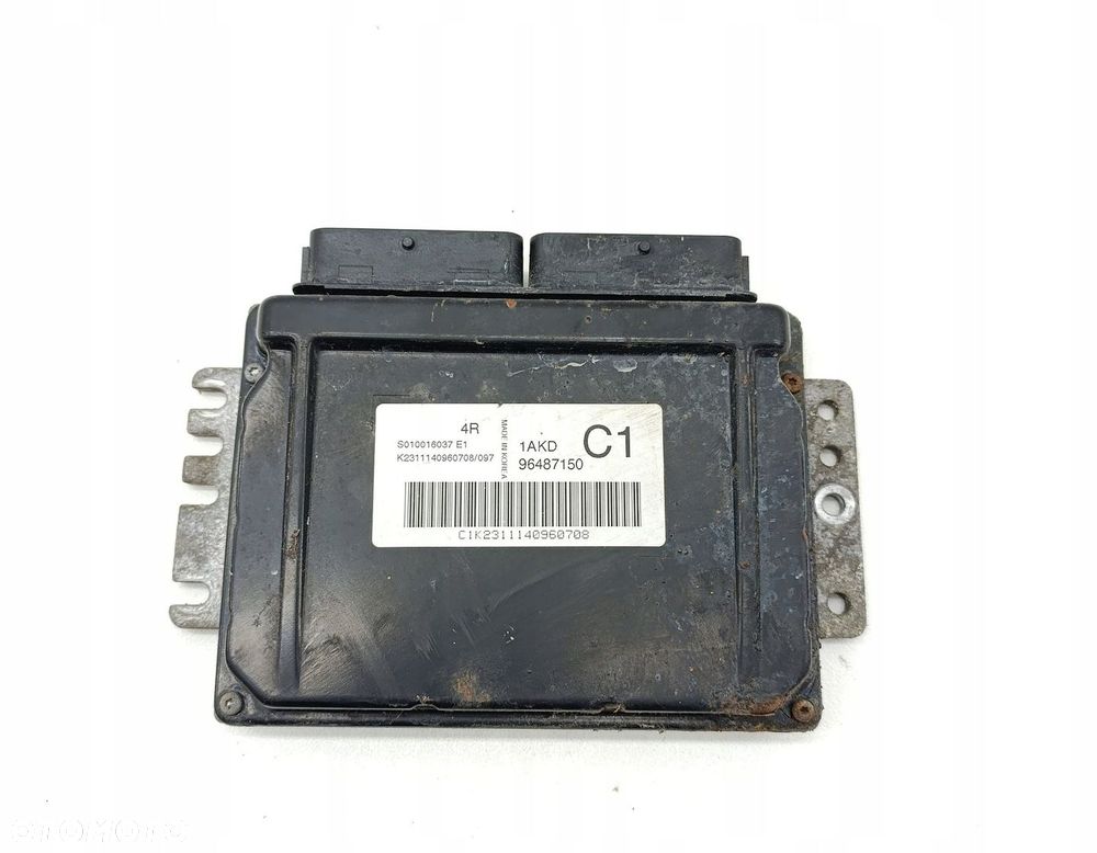 KOMPUTER SILNIKA STEROWNIK CHEVROLET REZZO 1AKD 96487150 - 1