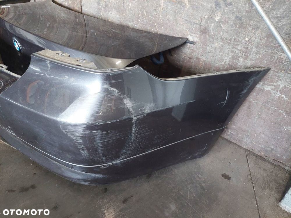 KOMPLETNY TYŁ BMW E90 320d A22/7  KLAPA BAGAŻNIKA ZDERZAK TYŁ LAMPY - 9