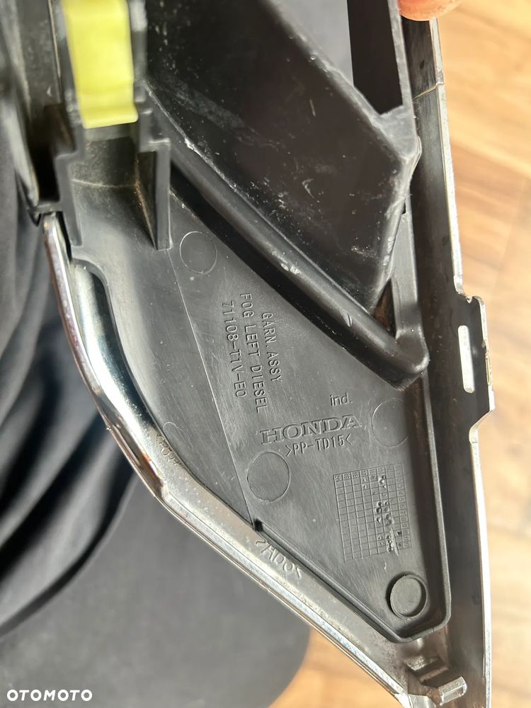 HONDA CR LIFT KRATKA ZDERZAK CHROM PRZÓD LEWA 71108T1VE0 - 4
