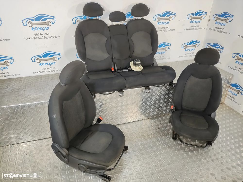BANCO BANCOS ORIGINAIS MINI COOPER ONE D R60 COUNTRYMAN TECIDO AIRBAG - 3