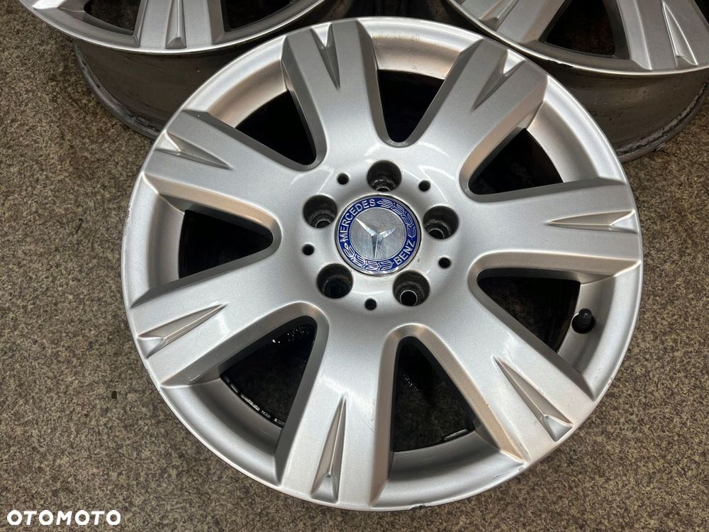Alufelgi felgi aluminiowe R16 5x112 7J ET43 Mercedes W204 Ładne ORG - 6
