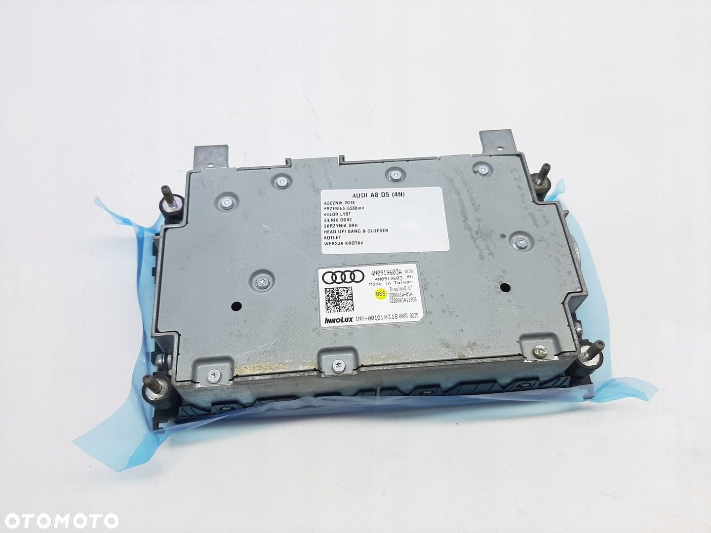 AUDI A8 D5 WYŚWIETLACZ navi display EKRAN DOTYKOWY 4N0919603A - 4