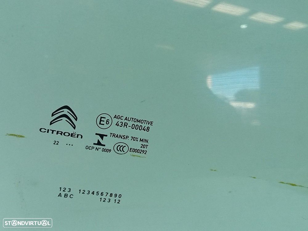 Vidro porta frente direita CITROËN C3 III (SX) - 2