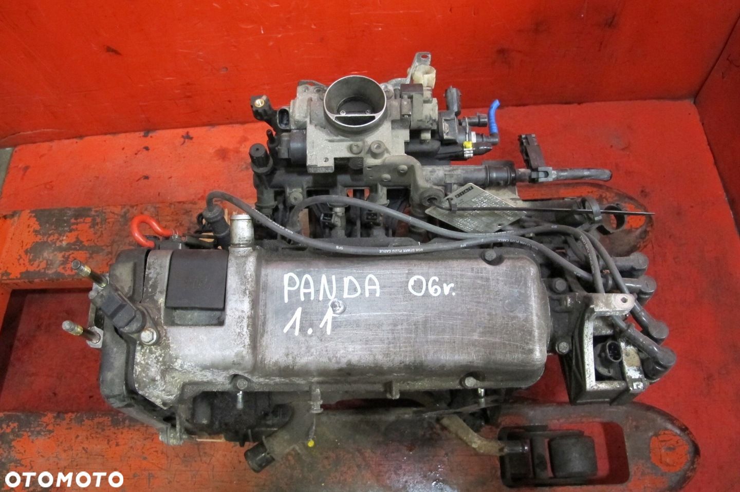 FIAT PANDA II 169 1.1 8V SEICENTO SILNIK BENZYNOWY 187A1000 - 1