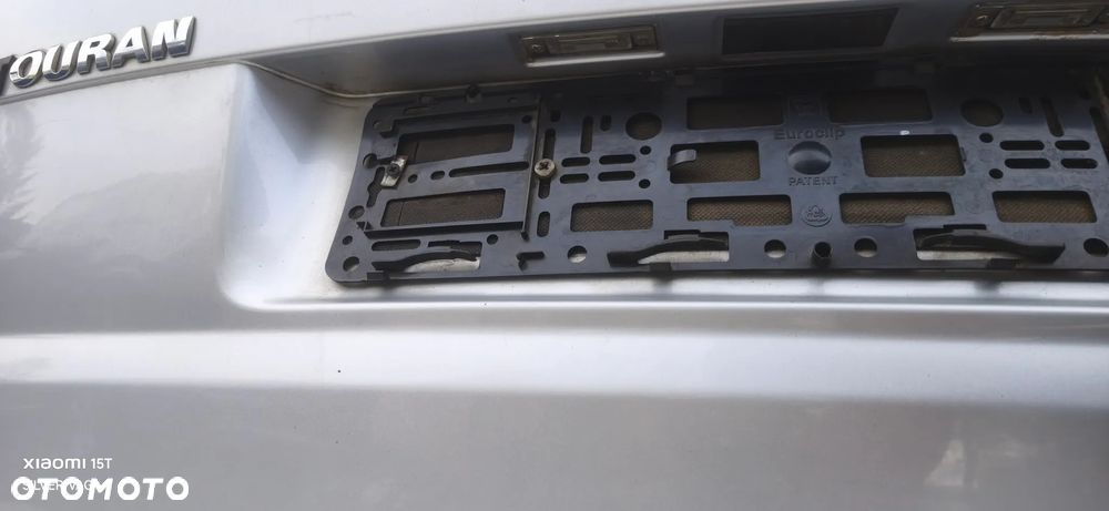 Klapa bagażnika VW Touran LIFT LA7W srebrna części 03 - 10 wszystkie części - 9