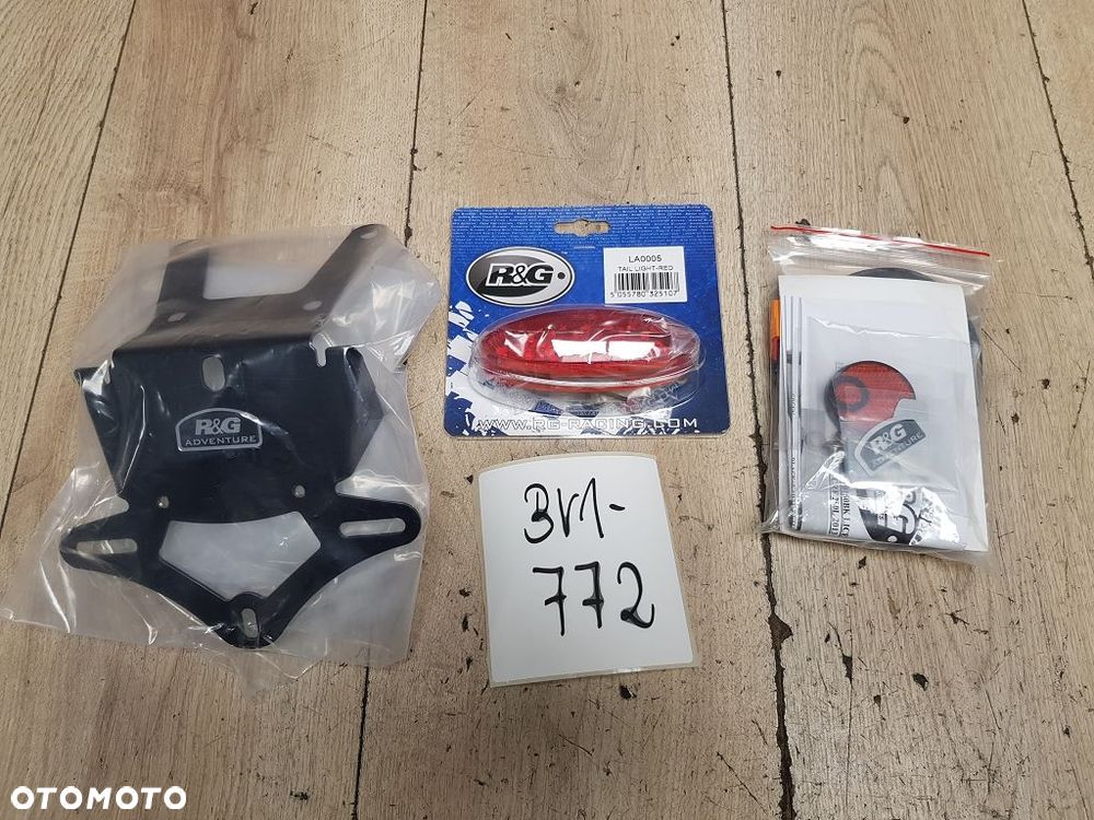 Uchwyt tablicy lampa R&G LP0150BK Honda CRF 250 Rally - 1