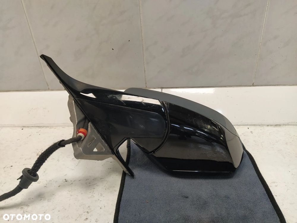 BMW IX I20 LUSTERKO ZEWNĘTRZNE LEWE ASFERYCZNE ASYSTENT 9+6 PIN KOMPLETNE UK ORYGINAŁ - 8