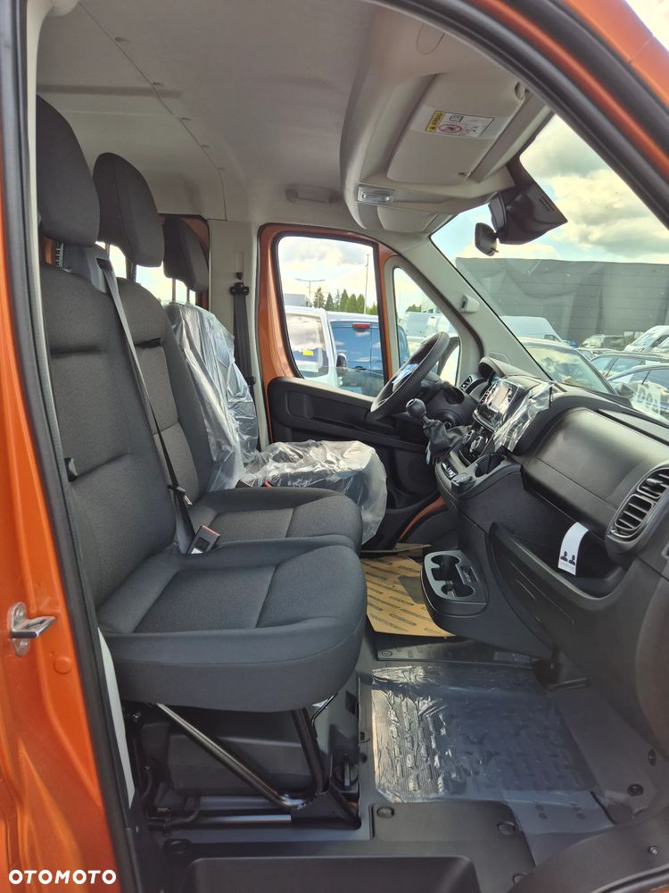 Peugeot Boxer Podwójna Kabina Dobel Brygadowy 7miejsc Skrzynia 3.2m PLANDEKA + HAK  !! OD RĘKI !! - 13