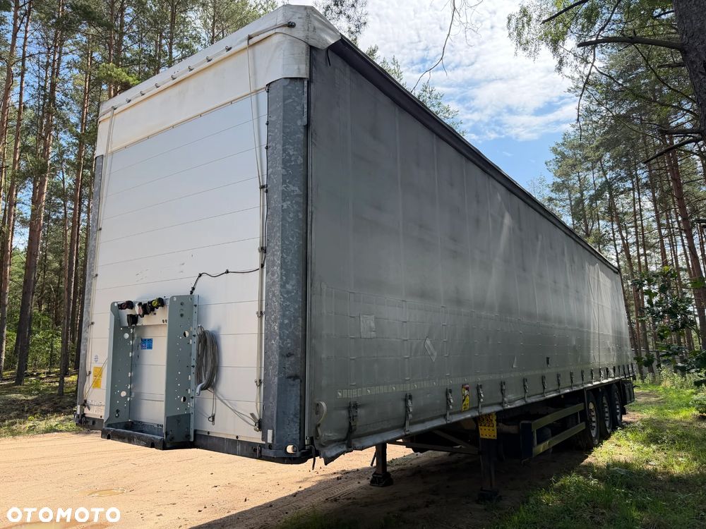 Schmitz Cargobull FIRANKA / PODNOSZONY DACH / PLANDEKA JAK NOWA / RAMA OCYNK / PEŁNE WYPOSAŻENIE DO ZAŁADUNKU PASY, MATY, NAROŻNIKI / 2 KOŁA ZAPASOWE / GOTOWA DO PRACY !! - 4