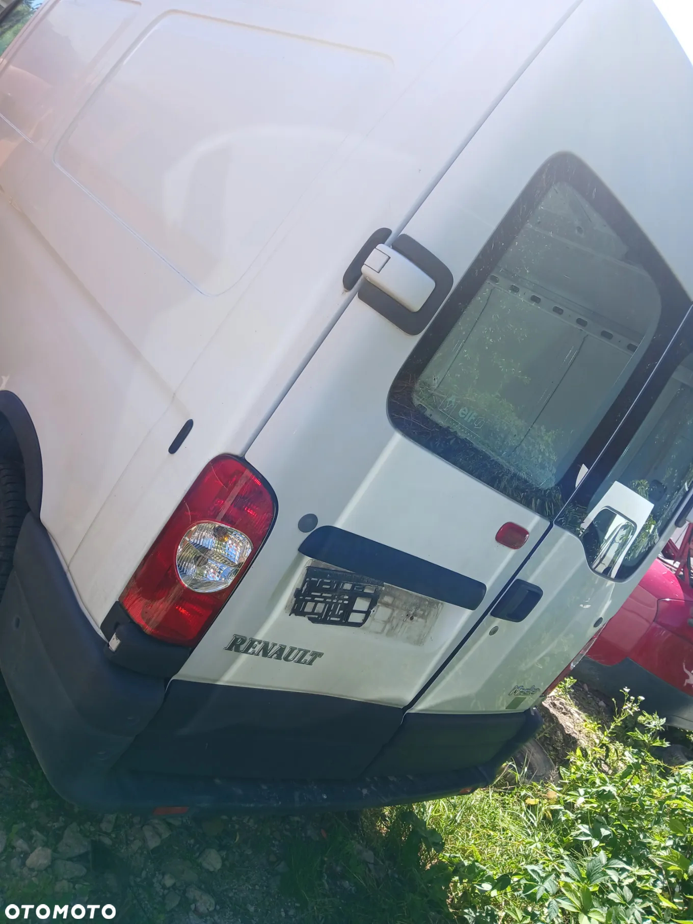 renault master 2 II opel movano kod lakieru nieczytelny zabudowa L2H2 maska pokrywa silnika klapa - 5