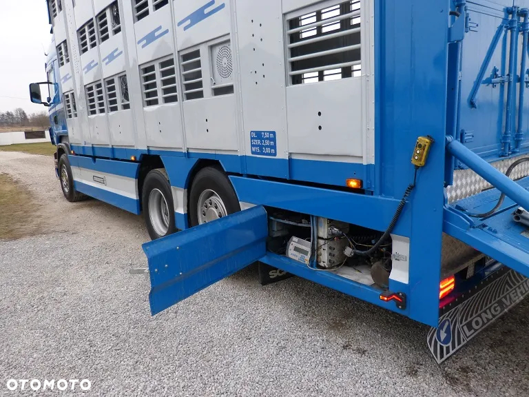 Scania R420 DO ŻYWCA / ZWIERZĄT / BYDŁA TRZODY CHLEWNEJ/ 3 POKŁADY / WAGA EL. / EURO 5 / OŚ SKRĘTNA / - 21
