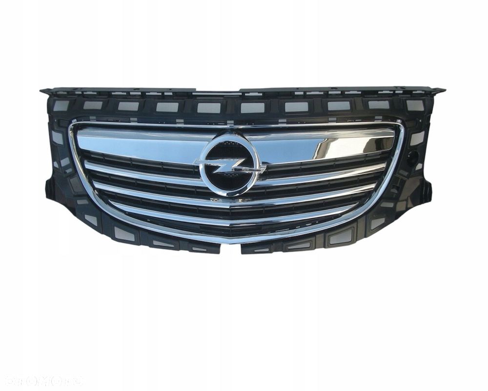 grill opel insignia a atrapa chrom 2008-2013 chromy komplet - 1