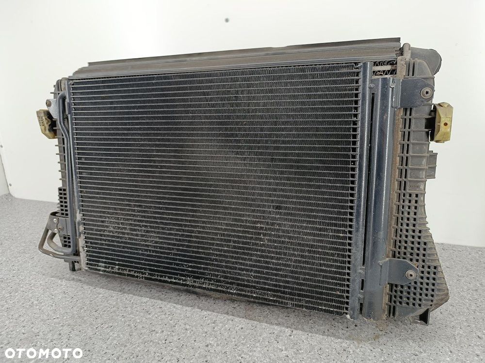 ZESTAW CHŁODNIC Z WENTYLATOREM SKODA SUPERB II 1K0121251DM 1K0121207BC - 2