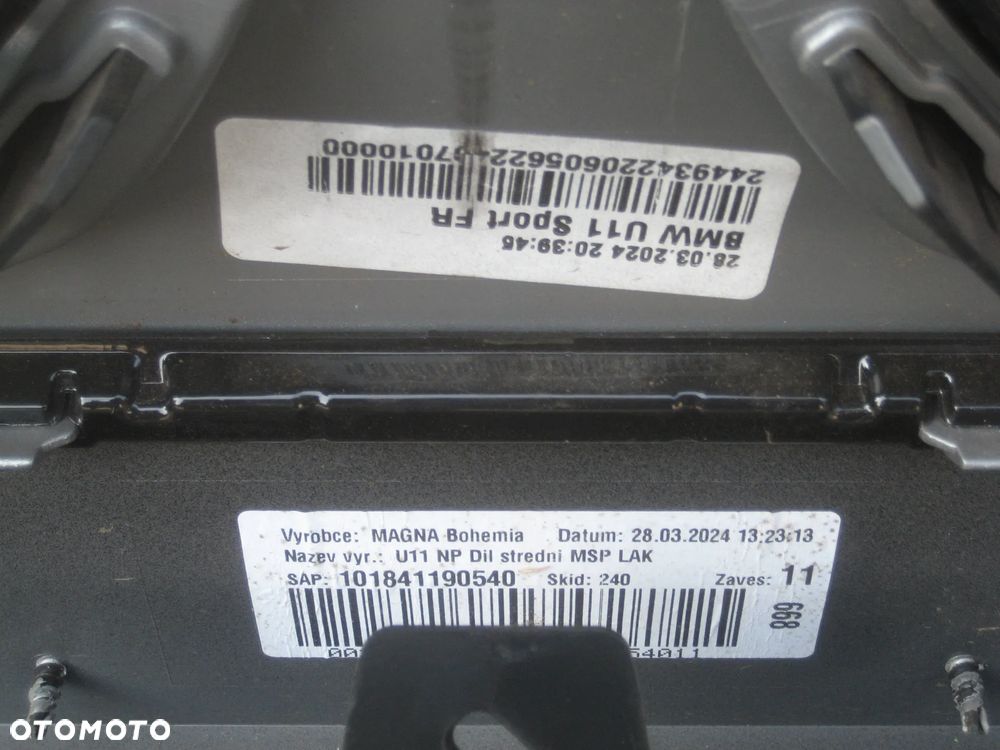 bmw x1 u11 m pakiet 22-25r zderzak przedni atrapa 6xpdc spacesilber - 17