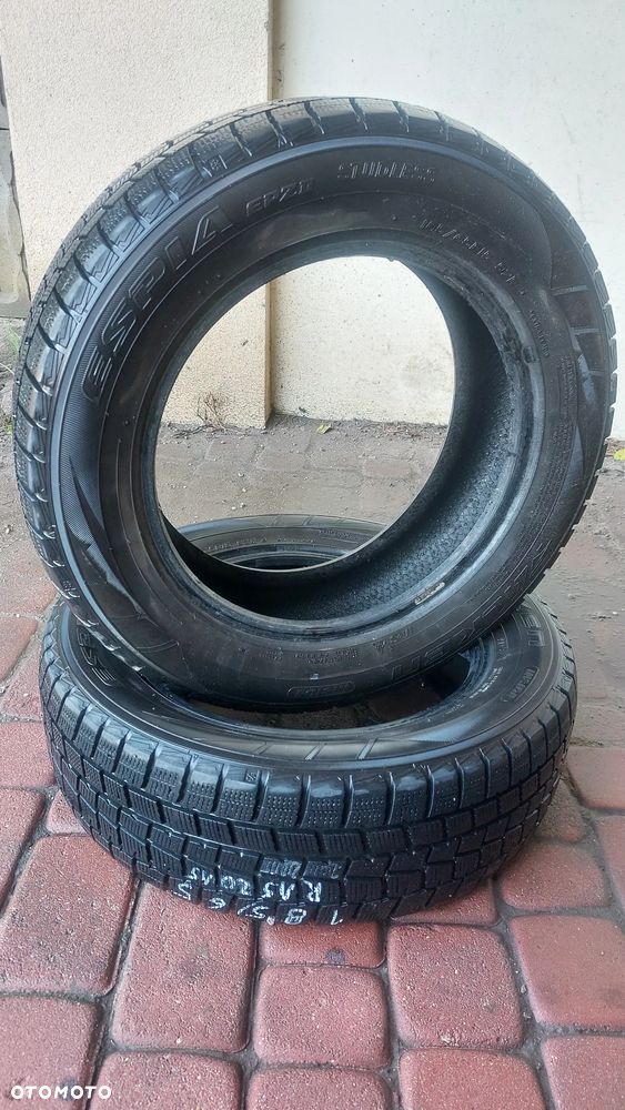 2szt Opony zimowe 185/65 R15 6,7mm Falken Espia EPZ II Studless 92R XL Montaż Wysyłka 16Z - 3
