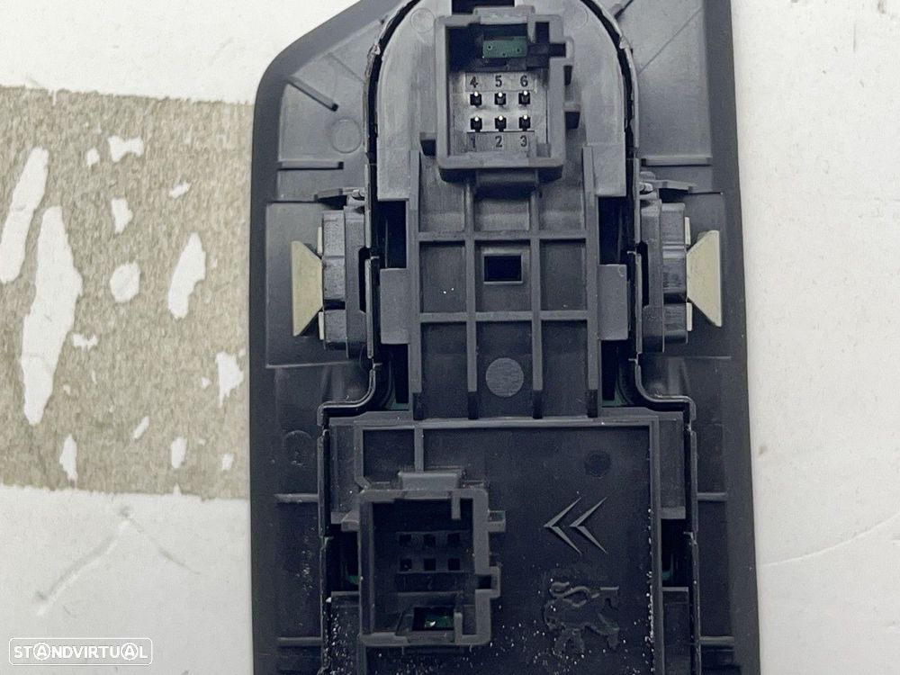 Interruptor Botao Vidros Espelhos Esq PEUGEOT 508 II REF. 96788264ZD07 - 6