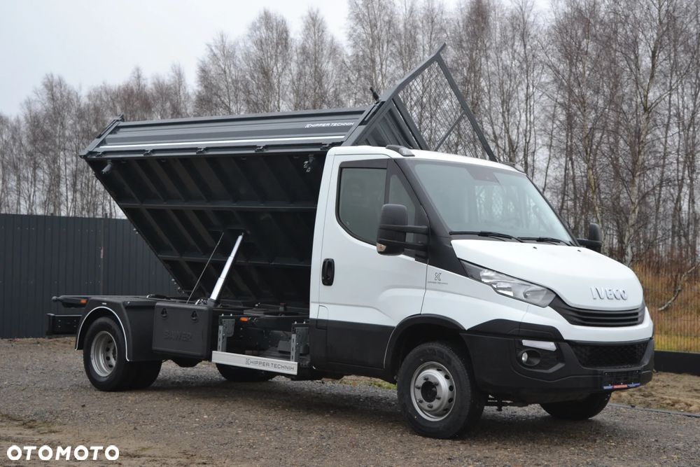 Iveco Daily 70C18 72C18 Nowy 3-stronny WYWROT Kiper WYWROTKA  BLOKADA MOSTU PTO Duża ładowność Super STAN - 16