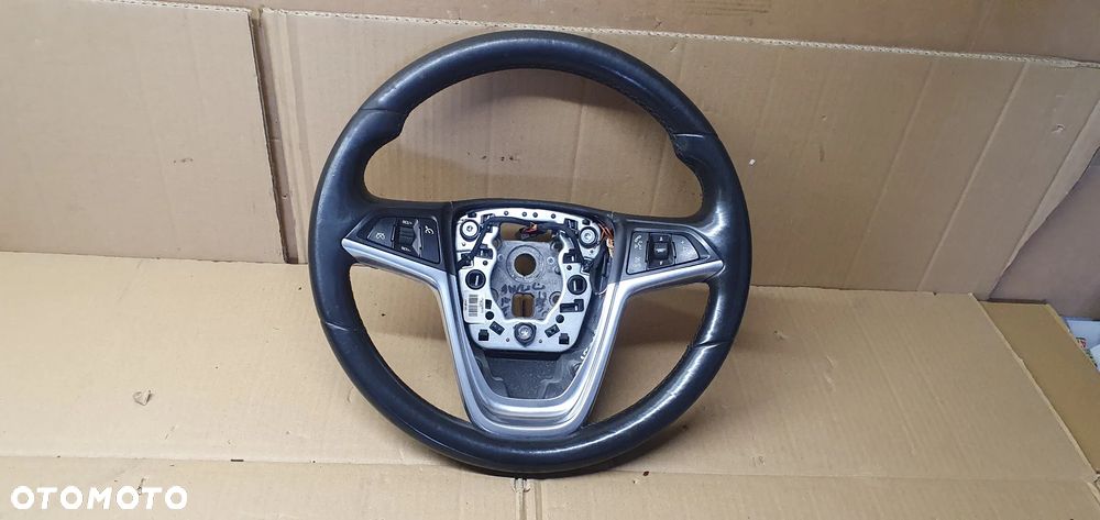 Kierownica multifunkcyjna multifunkcja skórzana skóra Opel Insignia A 13316547 - 1
