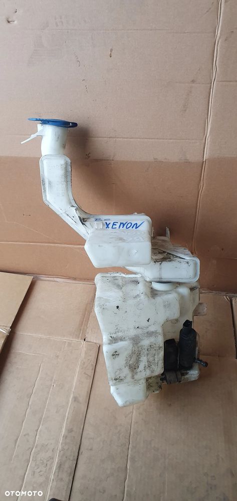 Zbiorniczek płynu spryskiwaczy pompki XENON VW Passat B6 3C0955453N - 5